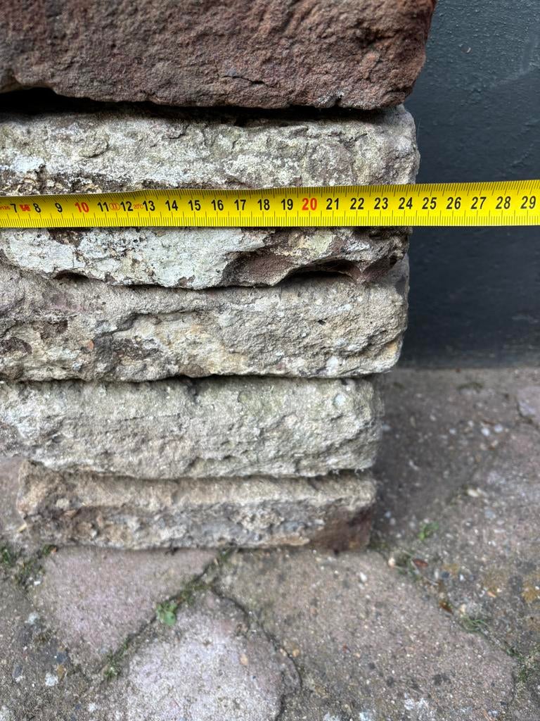 Oude Kloostermoppen - Authentieke Bouwstenen, Ophalen, Gebruikt, Bakstenen