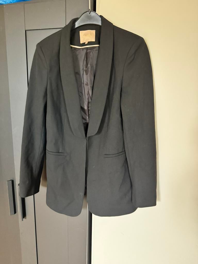 Josh V blazer zwart XS, Zwart, Ophalen of Verzenden, Zo goed als nieuw, Jasje