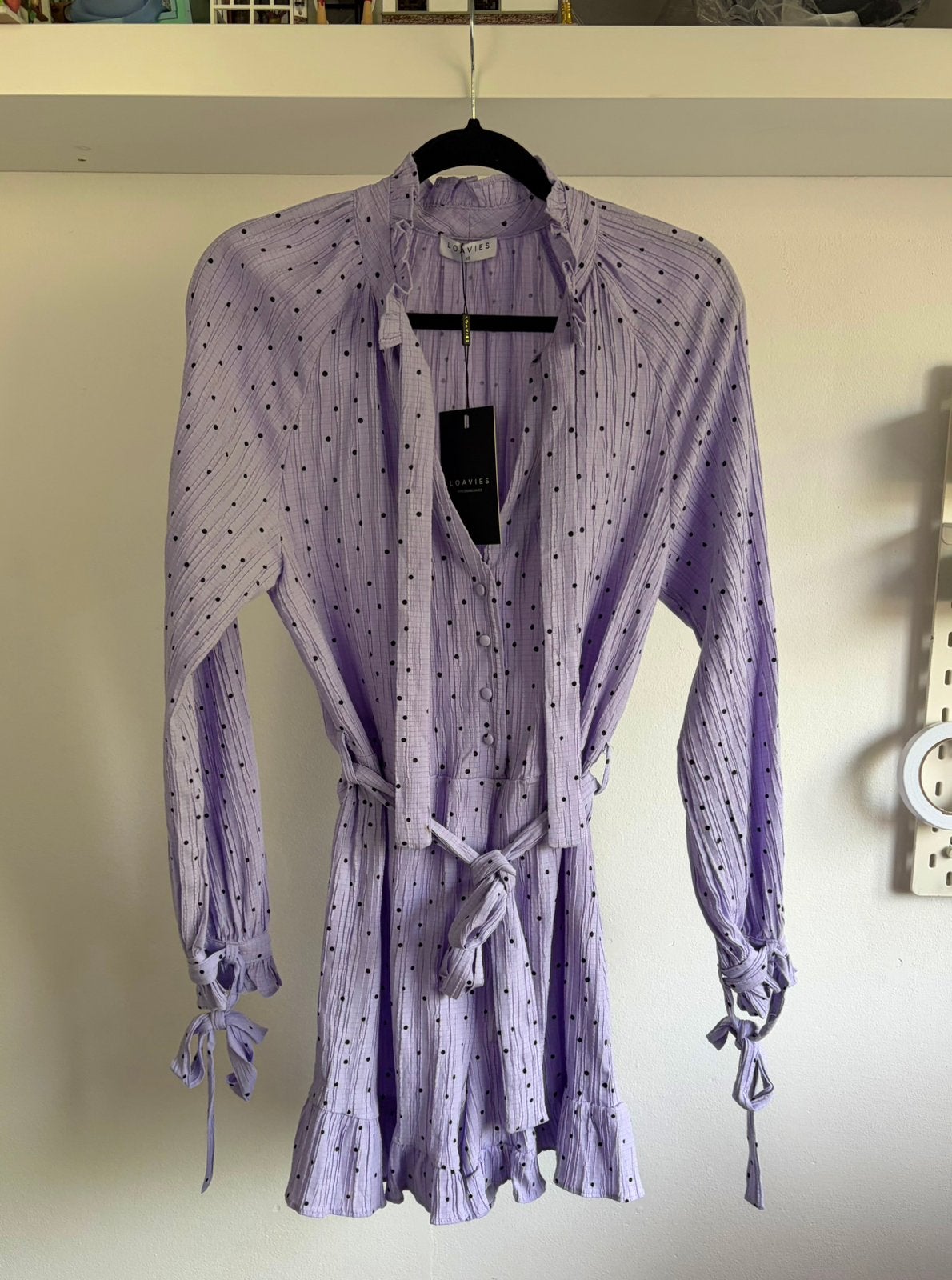 Loavies jumpsuit / playsuit NIEUW, Ophalen of Verzenden, Nieuw, Maat 34 (XS) of kleiner, Paars