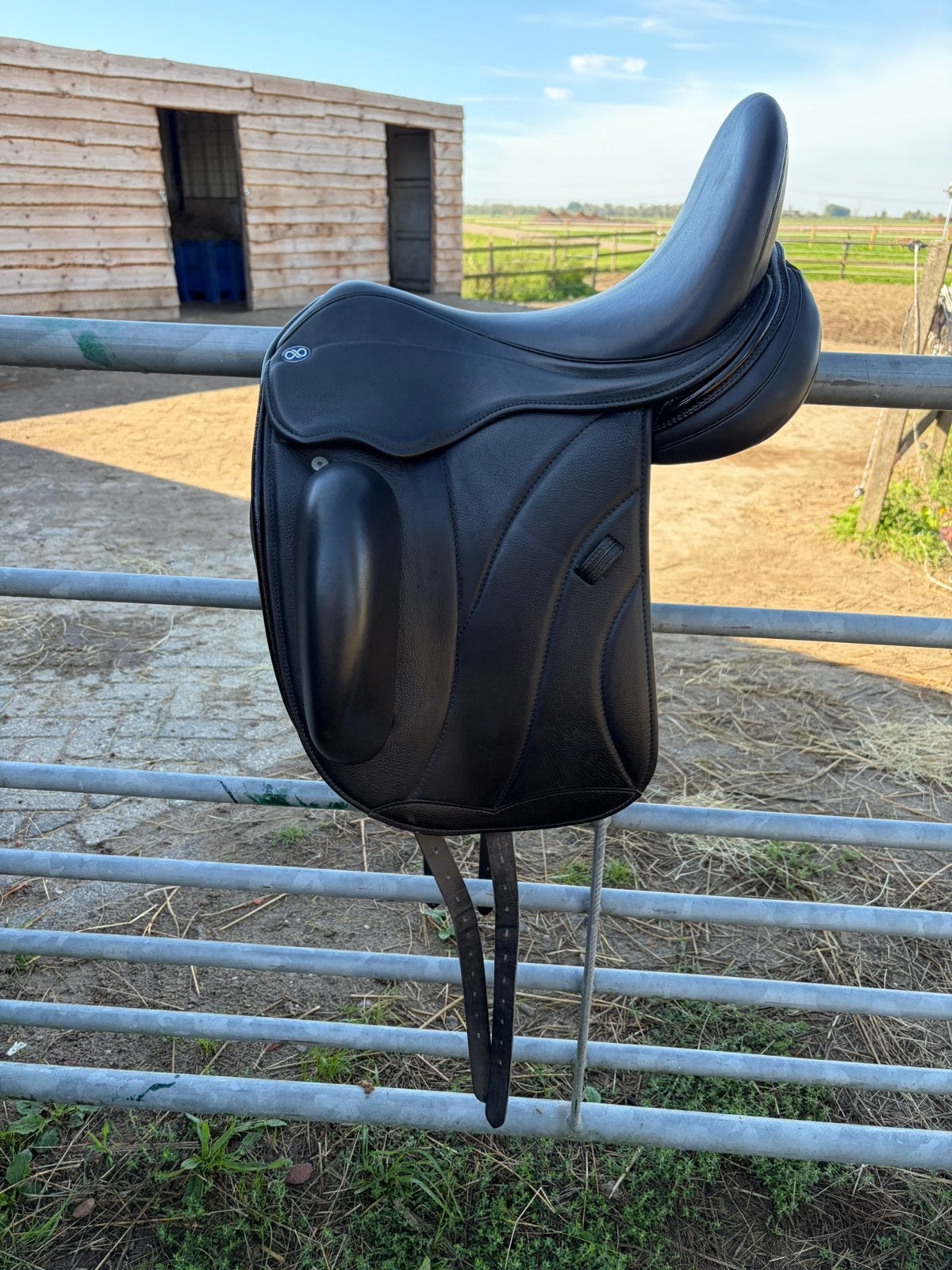 Dressuurzadel connect, Ophalen, L (17.5 inch), Dressuur, Overige merken