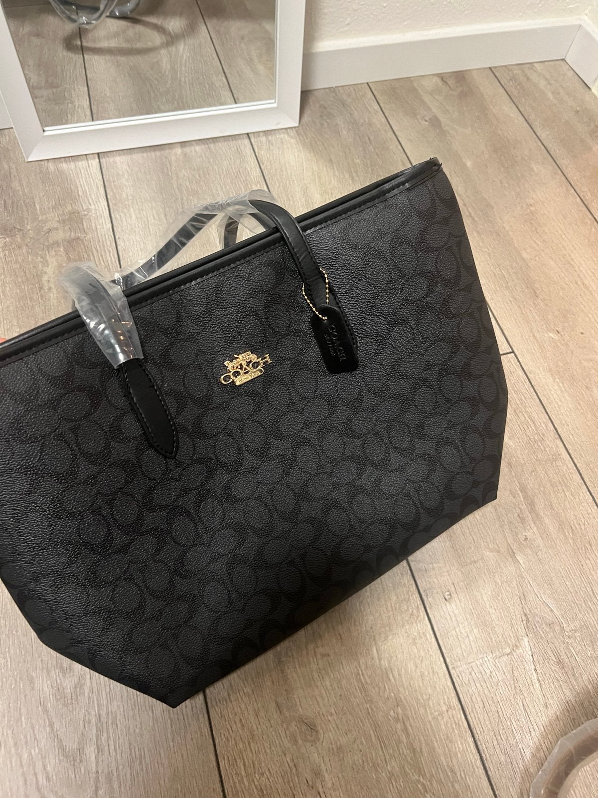 Coach tas, Ophalen of Verzenden, Nieuw, Zwart, Shopper