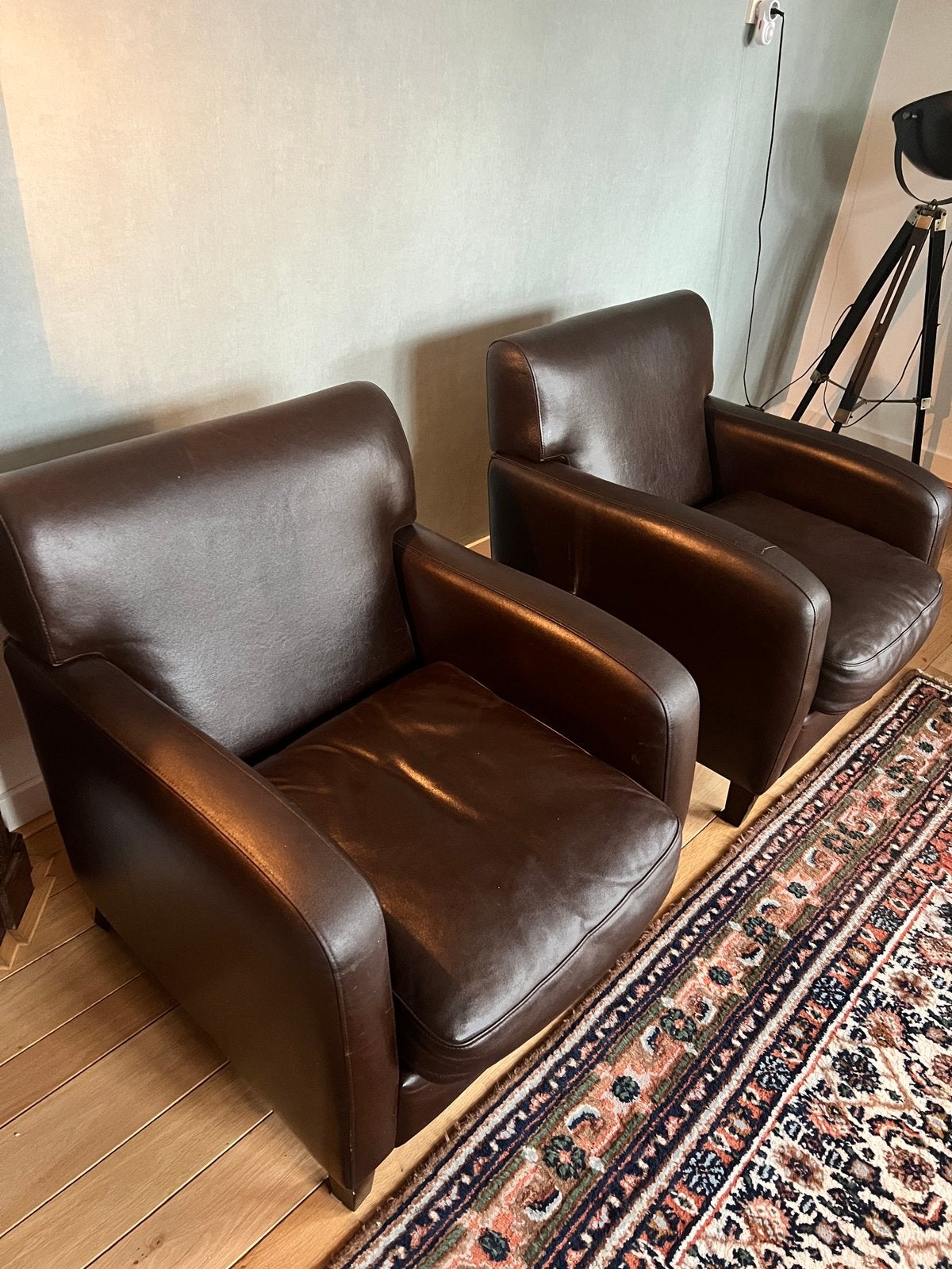 Fauteuil 2 stuks, Ophalen, Gebruikt, 75 tot 100 cm, 50 tot 75 cm