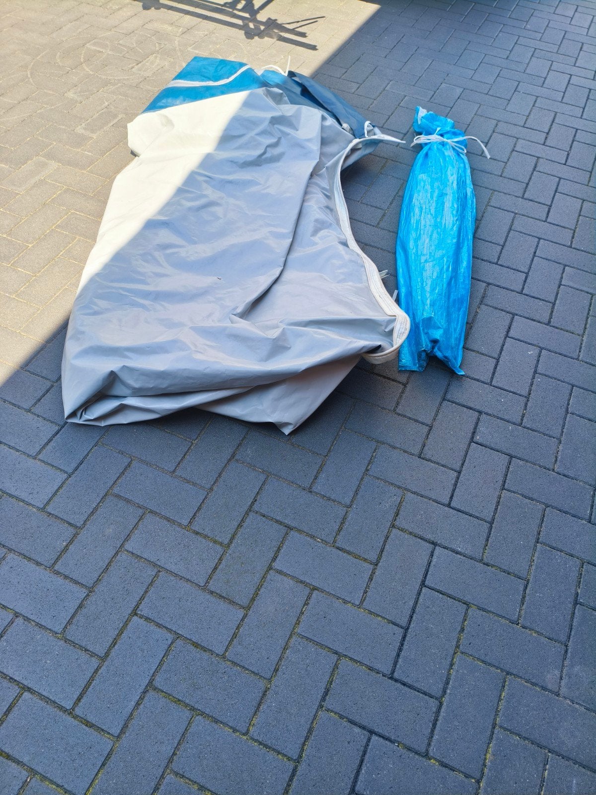 Voortentje caravan, Ophalen, Minder dan 15 m²