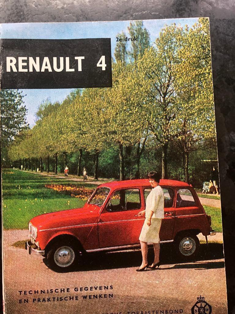 Renault 4, uitgave ANWB, Auto diversen, Handleidingen en Instructieboekjes, Ophalen of Verzenden