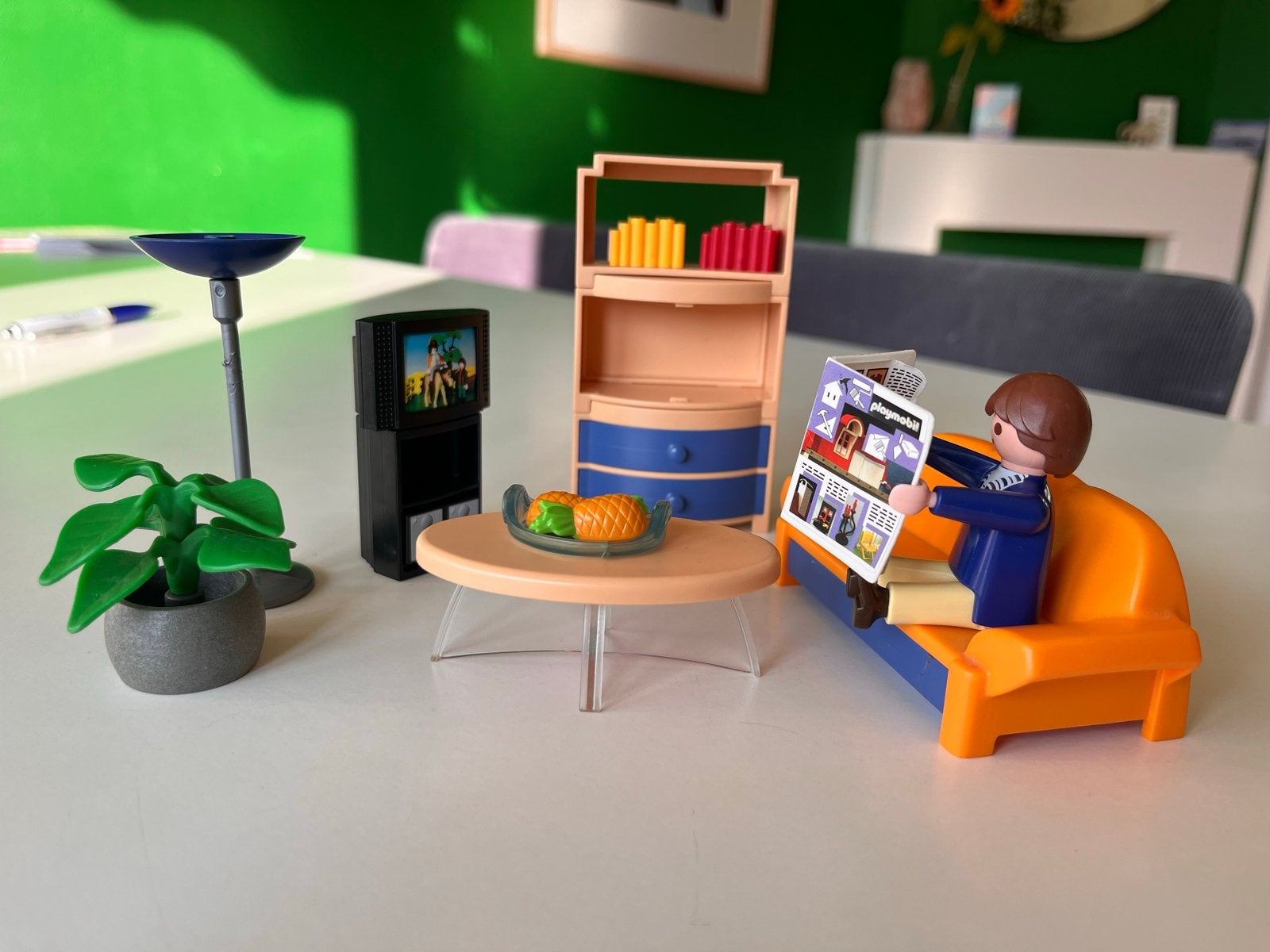 Playmobil Woonkamer Set 3966 - Niet Compleet, Ophalen, Gebruikt, Losse onderdelen, Overige typen