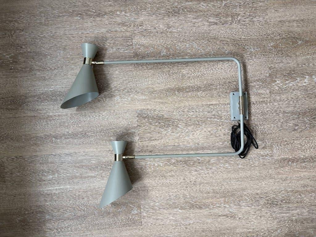 Zuiver Shady wall double wandlamp, Ophalen, Meerkleurig, E27 (groot), Zo goed als nieuw