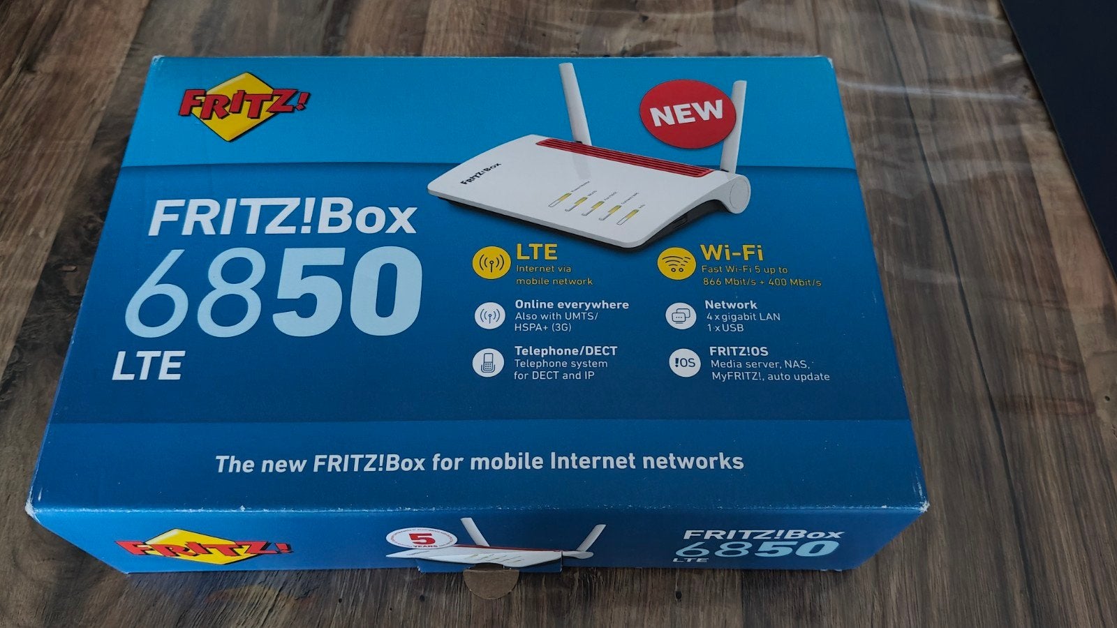 Fritz!box 6850 4g LTE router, Ophalen of Verzenden, Zo goed als nieuw, Router, Fritz!Box
