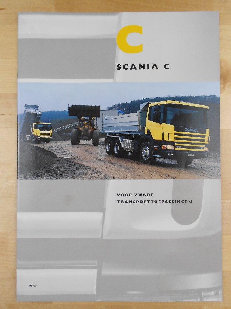 Scania 144C 124C 114C 94C Brochure 1996 – 144 124 114 94 C, Ophalen of Verzenden, Zo goed als nieuw, Overige merken, Scania