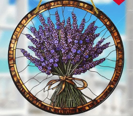 Raamhanger Lavendel bos, Ophalen of Verzenden, Nieuw