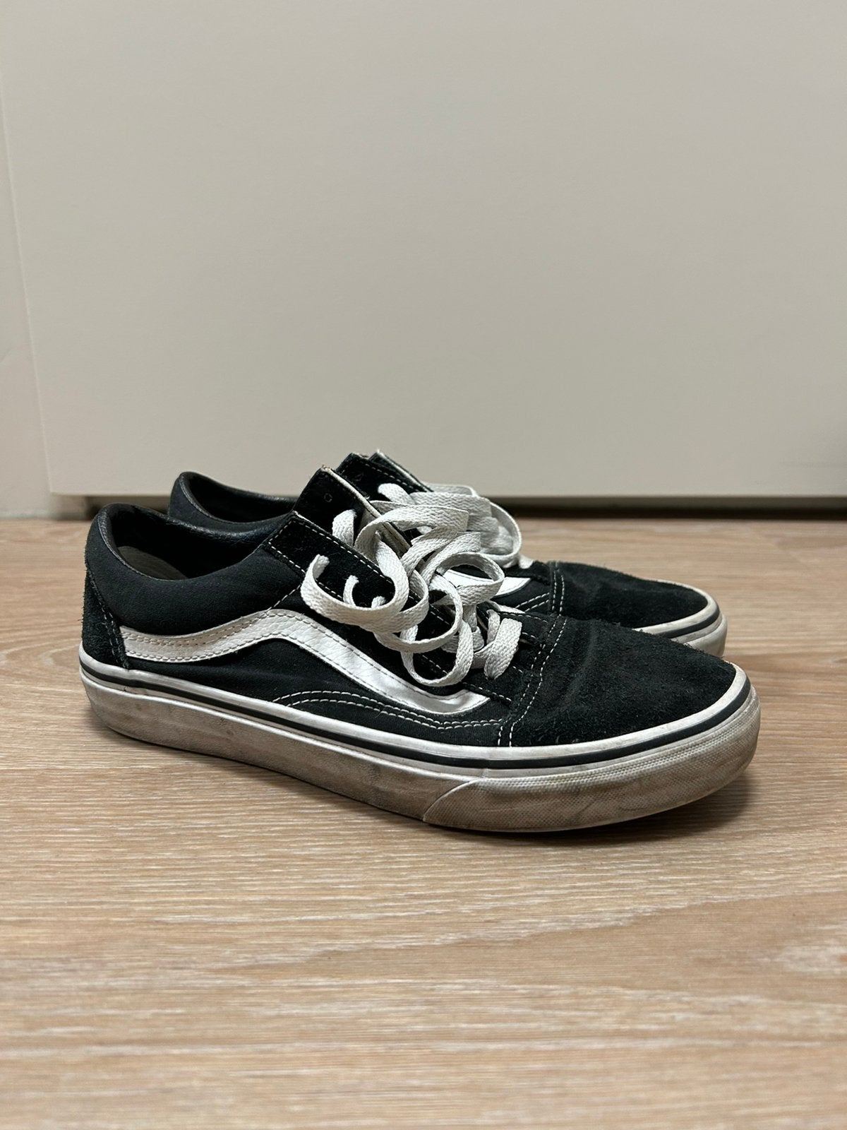 Vans Old Skool, Zwart, Ophalen of Verzenden, Sneakers of Gympen, Gedragen