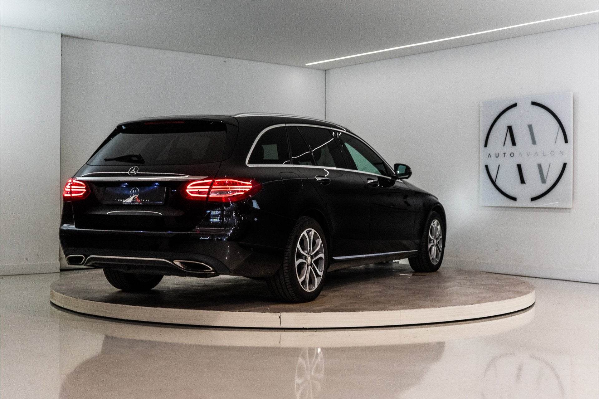 Mercedes-Benz C-Klasse Estate 350 e Lease Edition 279PK | NL, Auto's, Automaat, Achterwielaandrijving, Gebruikt, Zwart