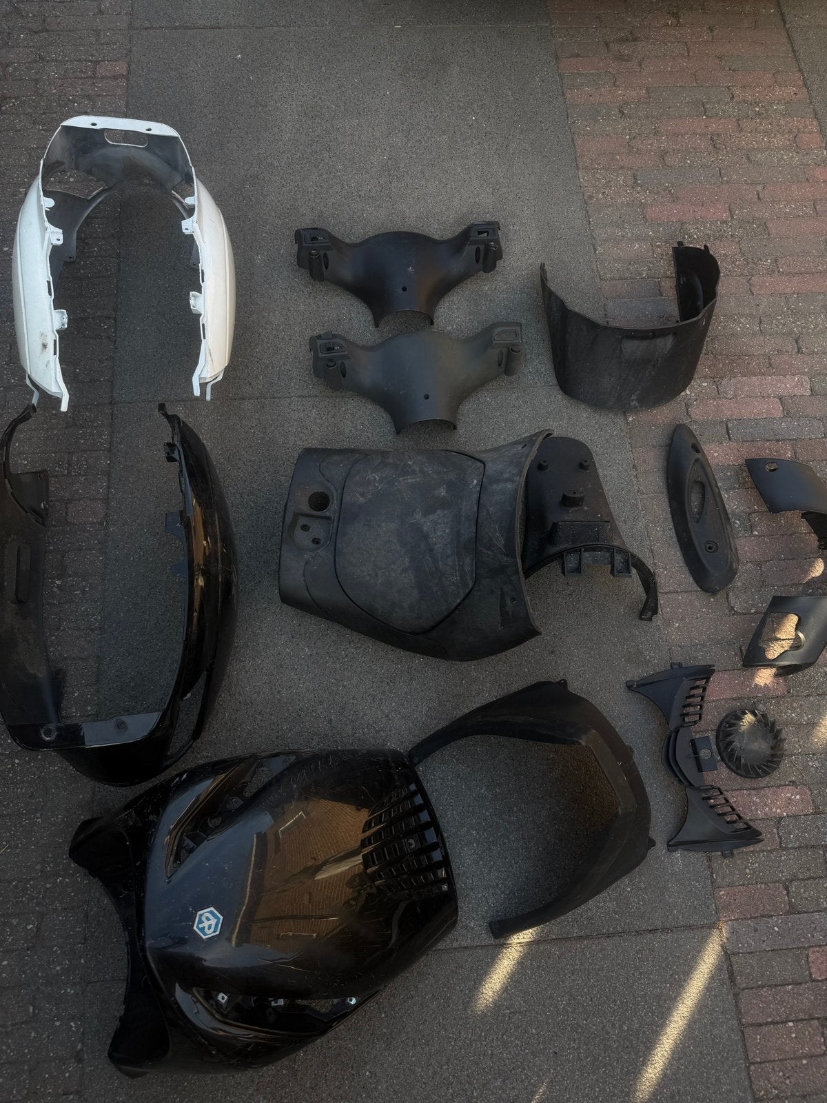 Piaggio Zip 200 kappen set, Ophalen, Gebruikt, Kap, Piaggio