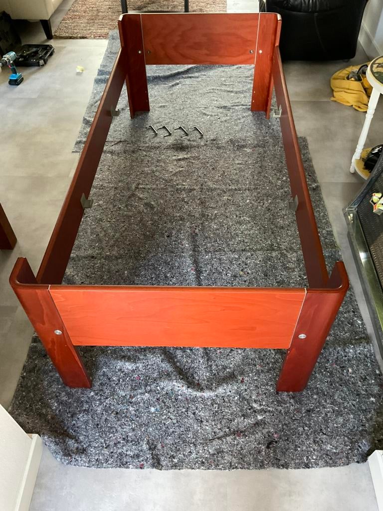Auping auronde 3000 ombouw senior 1 persoon, Ophalen, 90 cm, Zo goed als nieuw, 200 cm