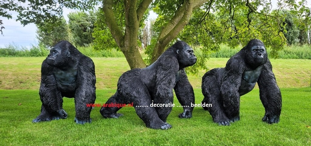 Gorilla, Ophalen of Verzenden, Nieuw, Kunststof, Dierenbeeld