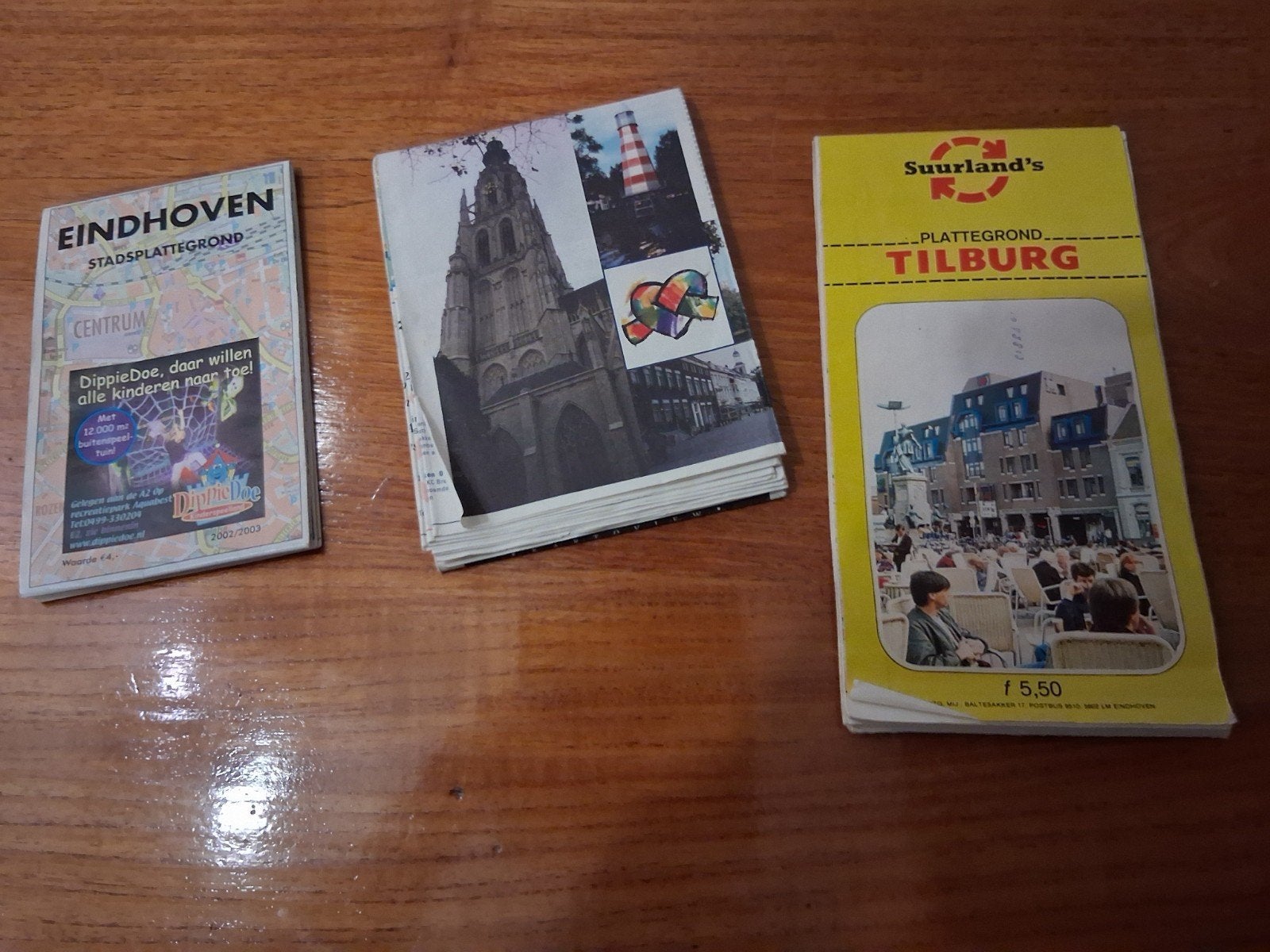 oude stadsplattegronden Breda Tilburg Eindhoven 3 euro, Boeken, Atlassen en Landkaarten, Gelezen, Ophalen of Verzenden, Landkaart