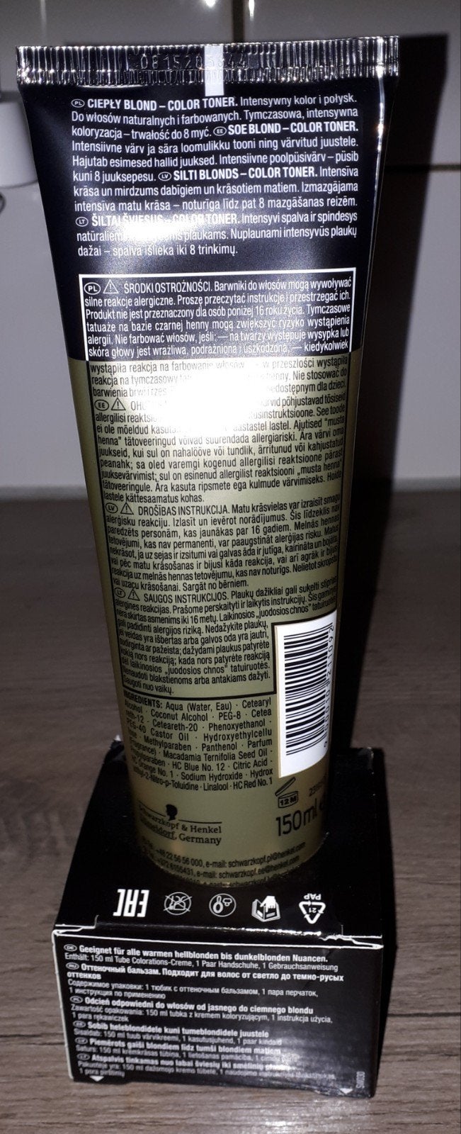 SYOSS Warm Blonde Color Toner NIEUW, Ophalen of Verzenden, Nieuw, Overige typen