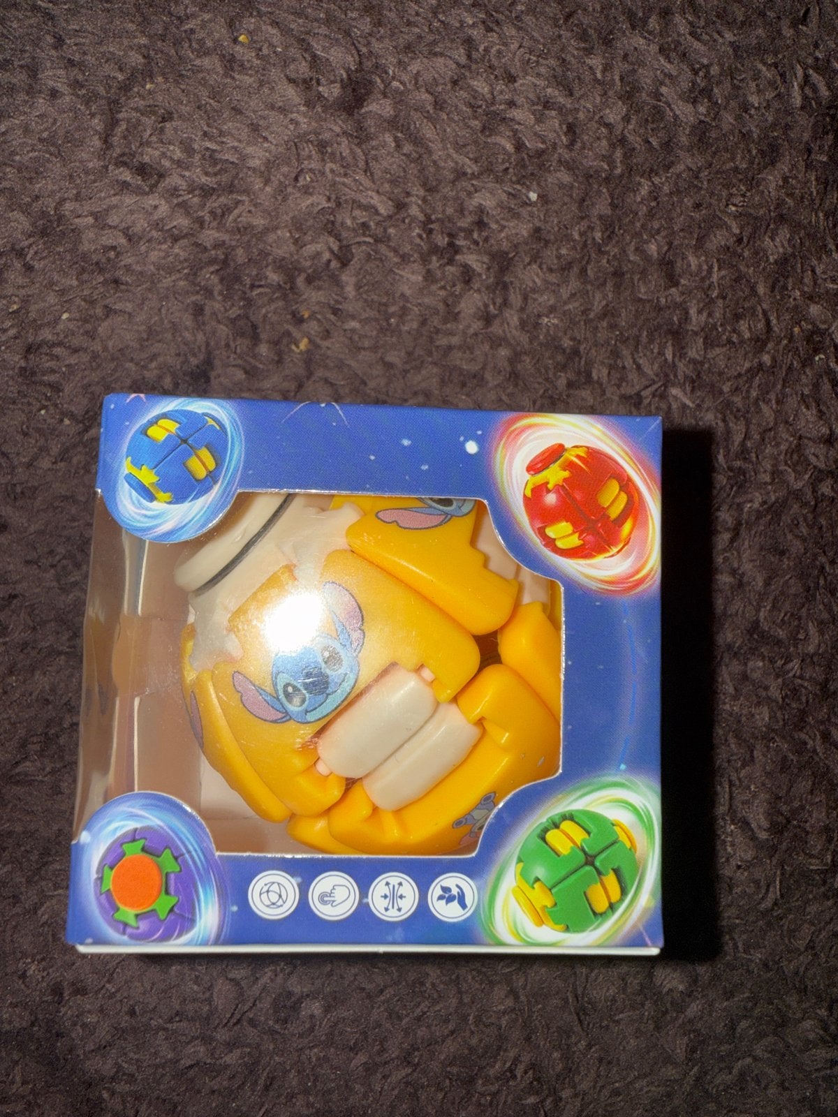 Stitch Fidget Spinner Bal - Nieuw in doos, Kinderen en Baby's, Ophalen of Verzenden, Nieuw, Jongen of Meisje