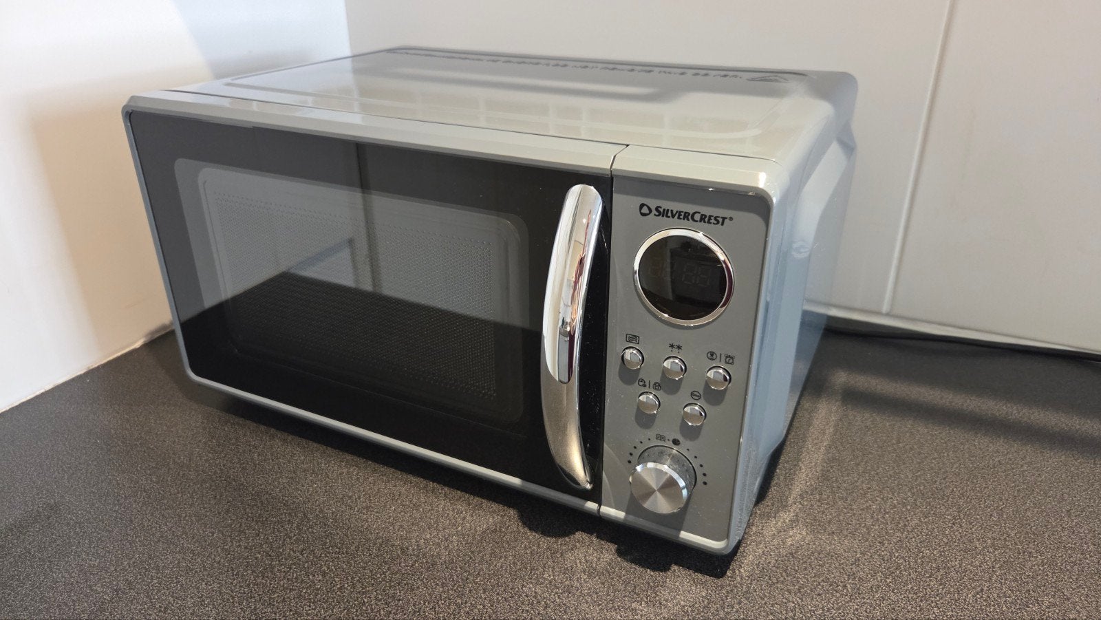 SilverCrest Magnetron Lidl - Zo goed als nieuw, Witgoed en Apparatuur, Magnetrons, Ophalen of Verzenden, Draaiplateau, Magnetron