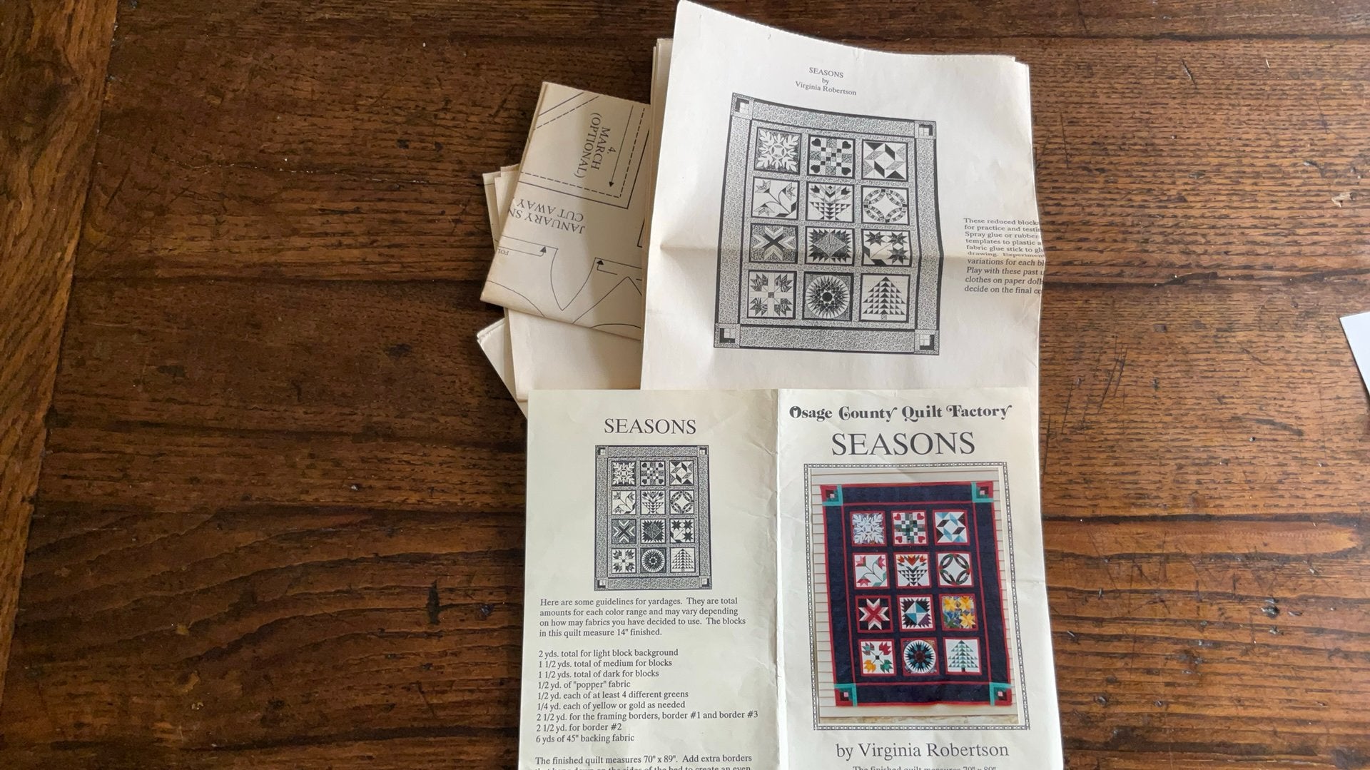 Quiltpatroon zeer uitgebreid, Hobby en Vrije tijd, Ophalen of Verzenden