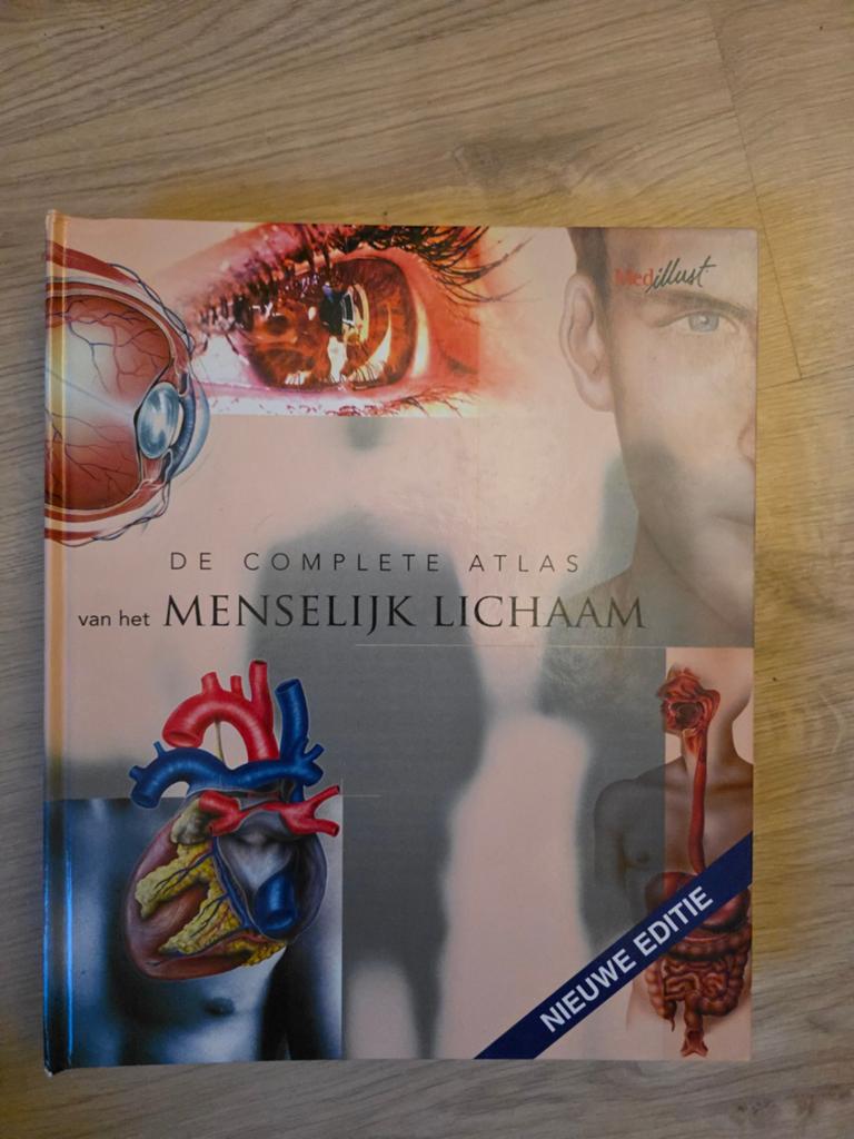 De complete atlas van het menselijk lichaam, Boeken, Ophalen of Verzenden, Gelezen