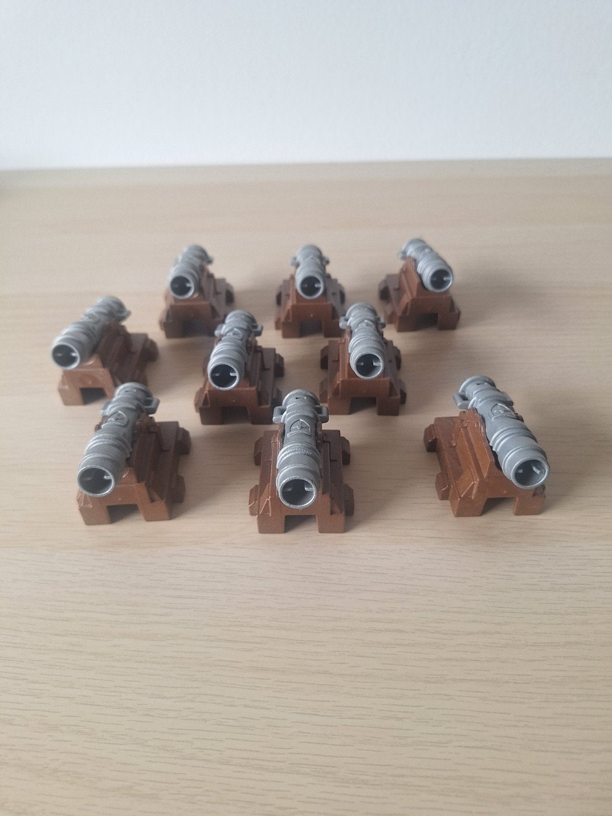 Playmobil Middeleeuwse Kanonnen - Set van 9, Losse onderdelen, Overige typen, Ophalen of Verzenden, Zo goed als nieuw