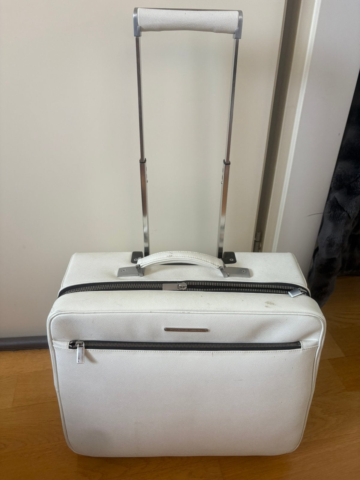 Porsche Design rol koffer, Ophalen, Gebruikt, Leer, Slot