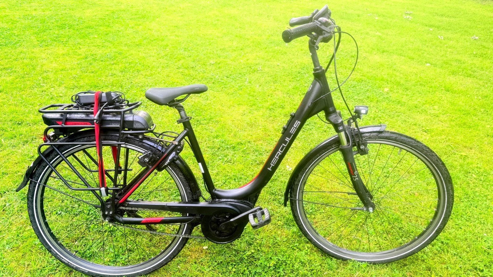 I.z.g.st goede Elektrische fiets Hercules Roberta F7, 52cm, Gebruikt, 51 tot 55 cm, 50 km per accu of meer, Ophalen