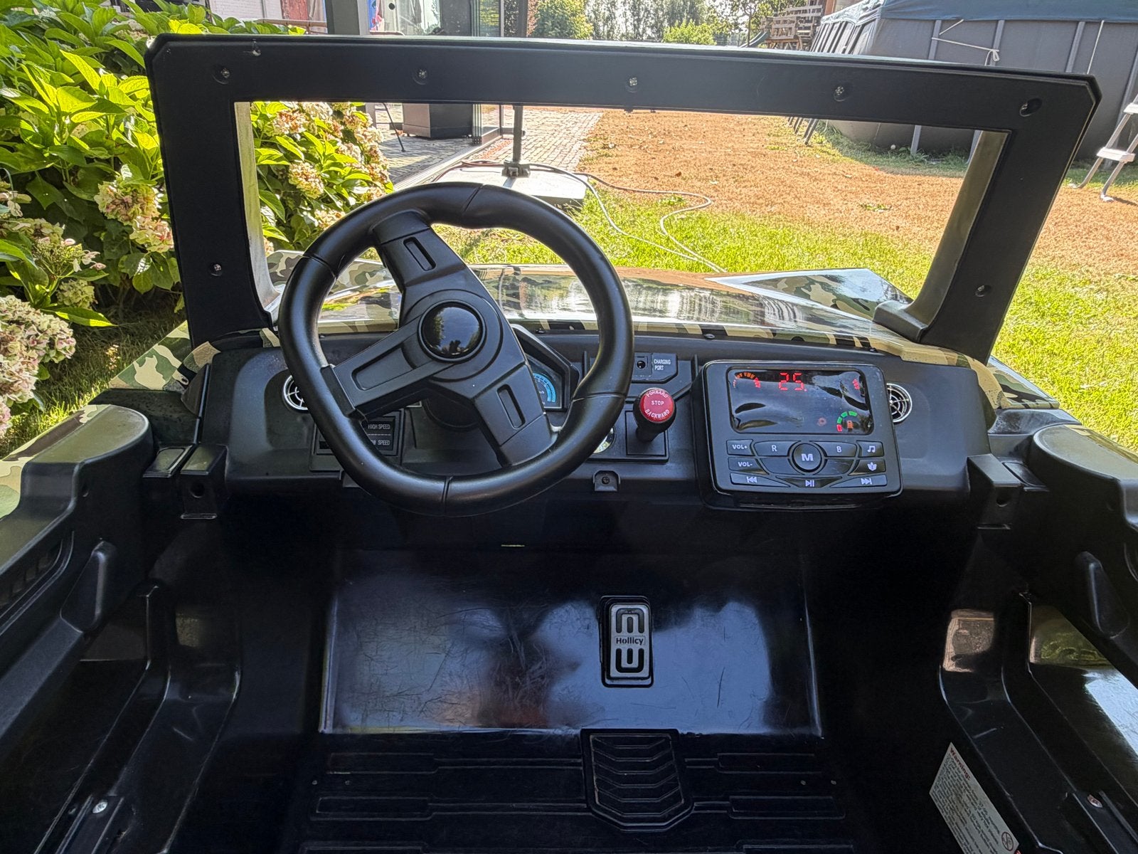 4x4 Power Buggy 24V Elektrische Kinderauto Camouflage, Kinderen en Baby's, Speelgoed | Buiten | Accuvoertuigen, Ophalen, Zo goed als nieuw