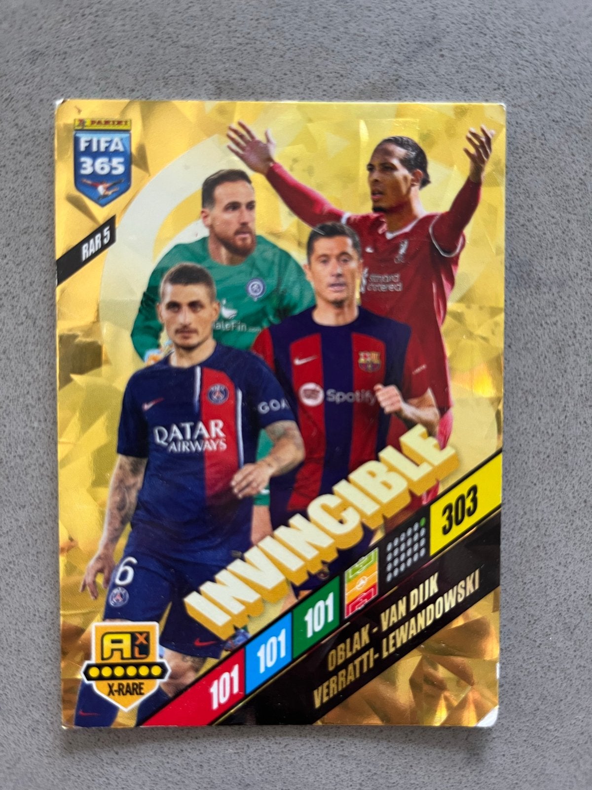 Panini FIFA 365 Adrenalyn XL 2024 Voetbal Kaarten, Ophalen of Verzenden, Zo goed als nieuw, Buitenlandse clubs, Spelerskaart