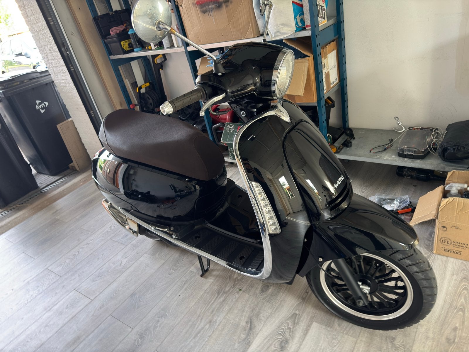 Nimoto CEO 50cc Scooter - Zwart, Overige merken, Gebruikt, Ophalen of Verzenden, Benzine