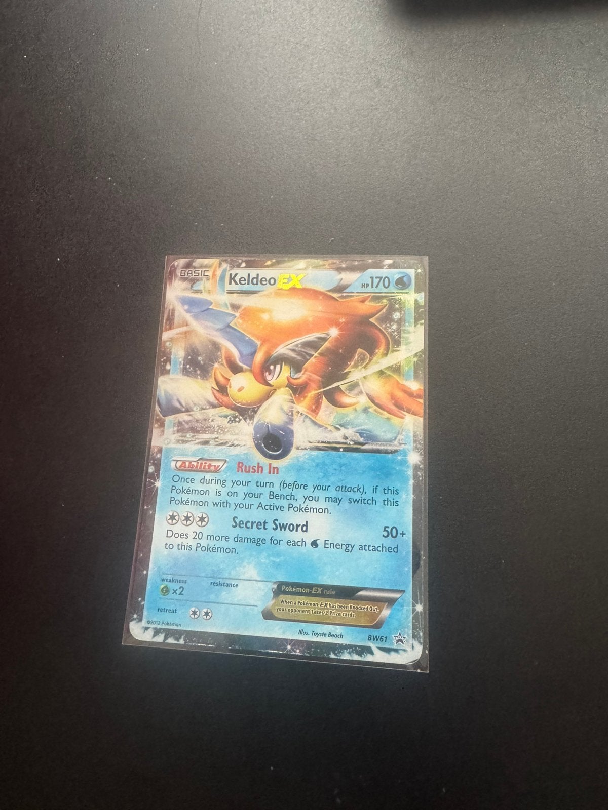 Keldeo ex bw61, Ophalen of Verzenden, Zo goed als nieuw