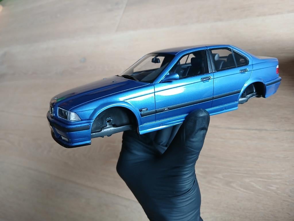 Ottomobile BMW M3 E36 Sedan Estoril Blue, Ophalen of Verzenden, Zo goed als nieuw, Auto, OttOMobile