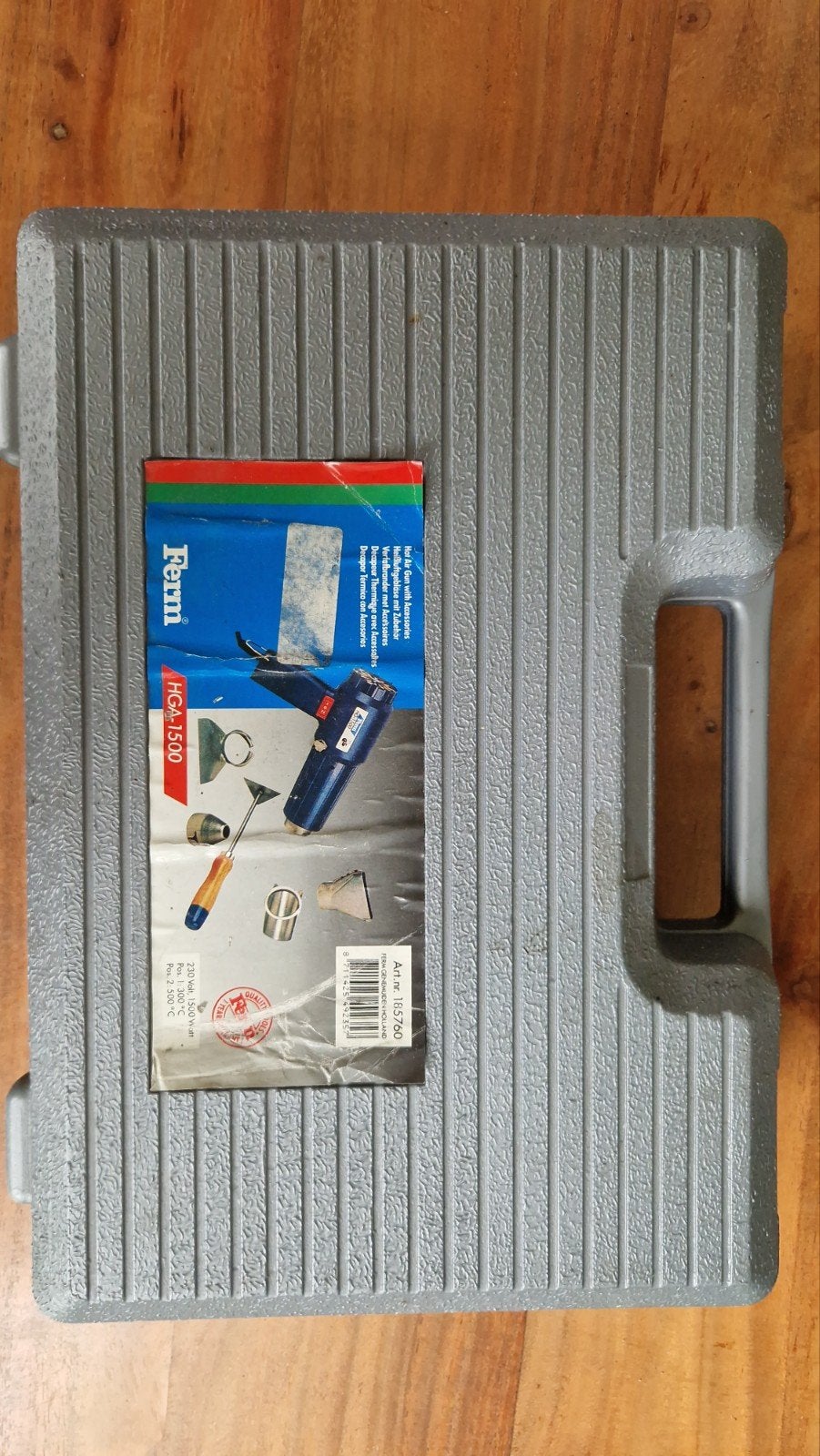 Ferm HGA-1500 Verfbrander met accessoires in koffer - Nieuw, Ophalen, Nieuw