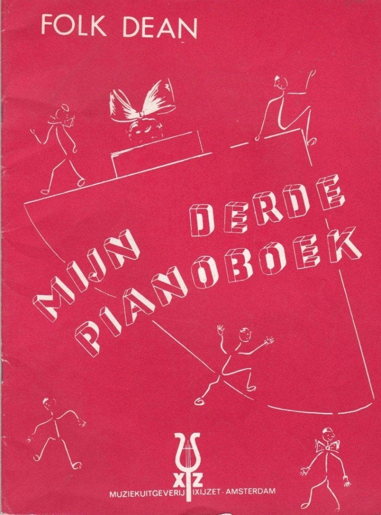 Mijn Pianoboek deel 1-2-3 Folk Dean, Gebruikt, Ophalen of Verzenden, Artiest of Componist, Piano