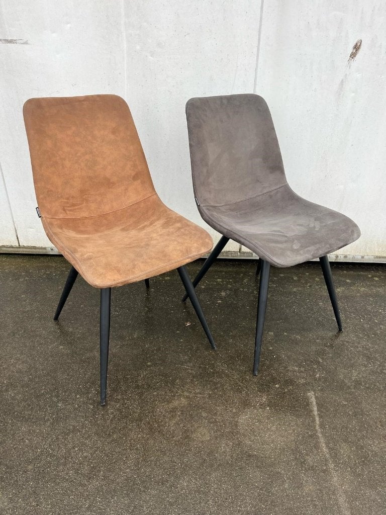 2 stuks nieuwe stoelen spot mx sofa maxfurn taupe, Huis en Inrichting, Ophalen, Twee, Overige kleuren, Nieuw