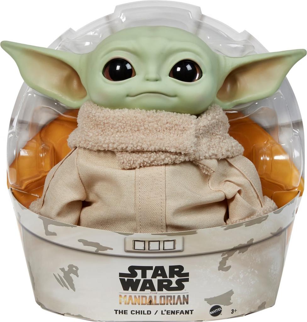 Star Wars The Mandalorian Grogu (Baby Yoda) Mattel pop, Ophalen of Verzenden, Zo goed als nieuw