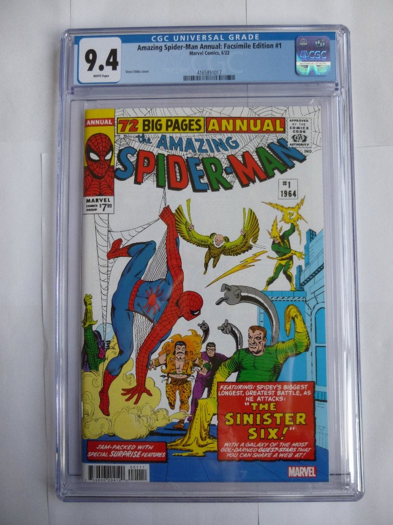 THE AMAZING SPIDERMAN ANNUAL''FACSIMILE EDITION 1''UIT 2022, Boeken, Strips | Comics, Eén comic, Amerika, Marvel Comics, Nieuw