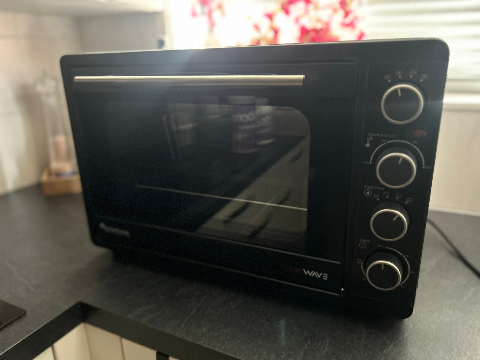 TurboTronic EV45 Vrijstaande Oven - 45L - Zwart, Witgoed en Apparatuur, Ovens, Minder dan 45 cm, Overige merken, Oven, Hete lucht
