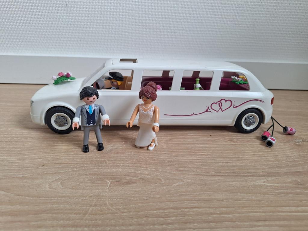 Playmobil Bruiloft Limousine met Bruidspaar, Kinderen en Baby's, Overige materialen, Overige typen, Ophalen of Verzenden, Zo goed als nieuw