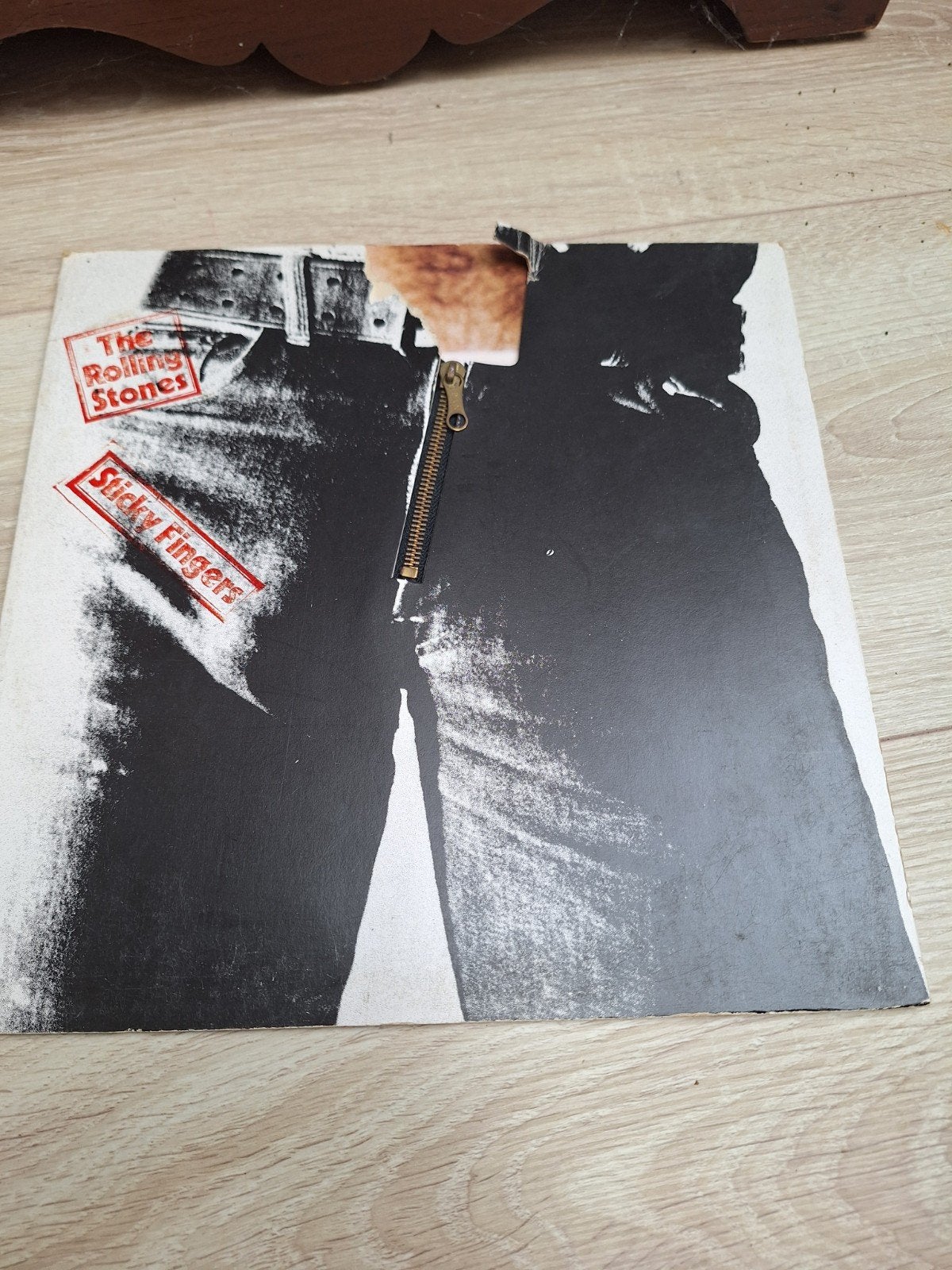 The Rolling Stones - Sticky Fingers LP (1971), LP, Rock, Gebruikt, Originele persing