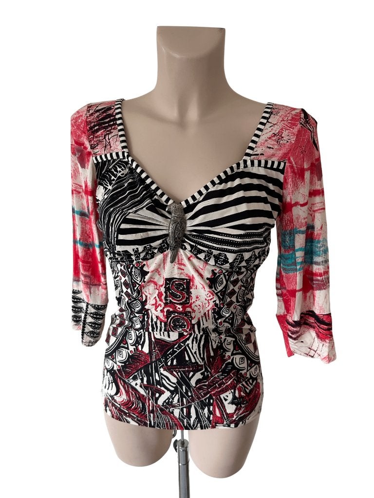 Save the Queen shirt S, Maat 38/40 (M), Ophalen of Verzenden, Zo goed als nieuw, Korte mouw