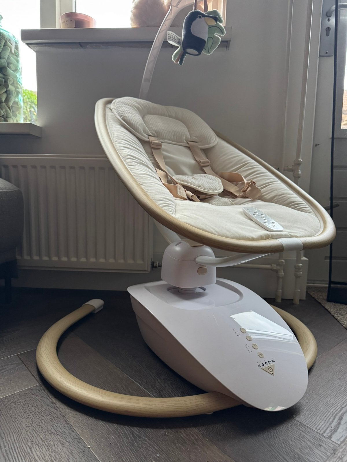 Babymoov swoon hoop sand, Kinderen en Baby's, Wipstoeltjes, Overige merken, Schommelstoel, Verstelbaar, Ophalen of Verzenden