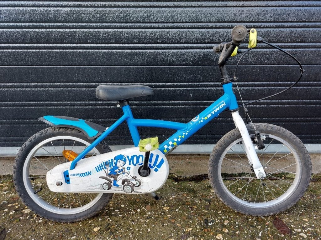 16 inch b twin jongensfiets, Niet ingevuld, 16 tot 20 inch, Niet ingevuld, B twin