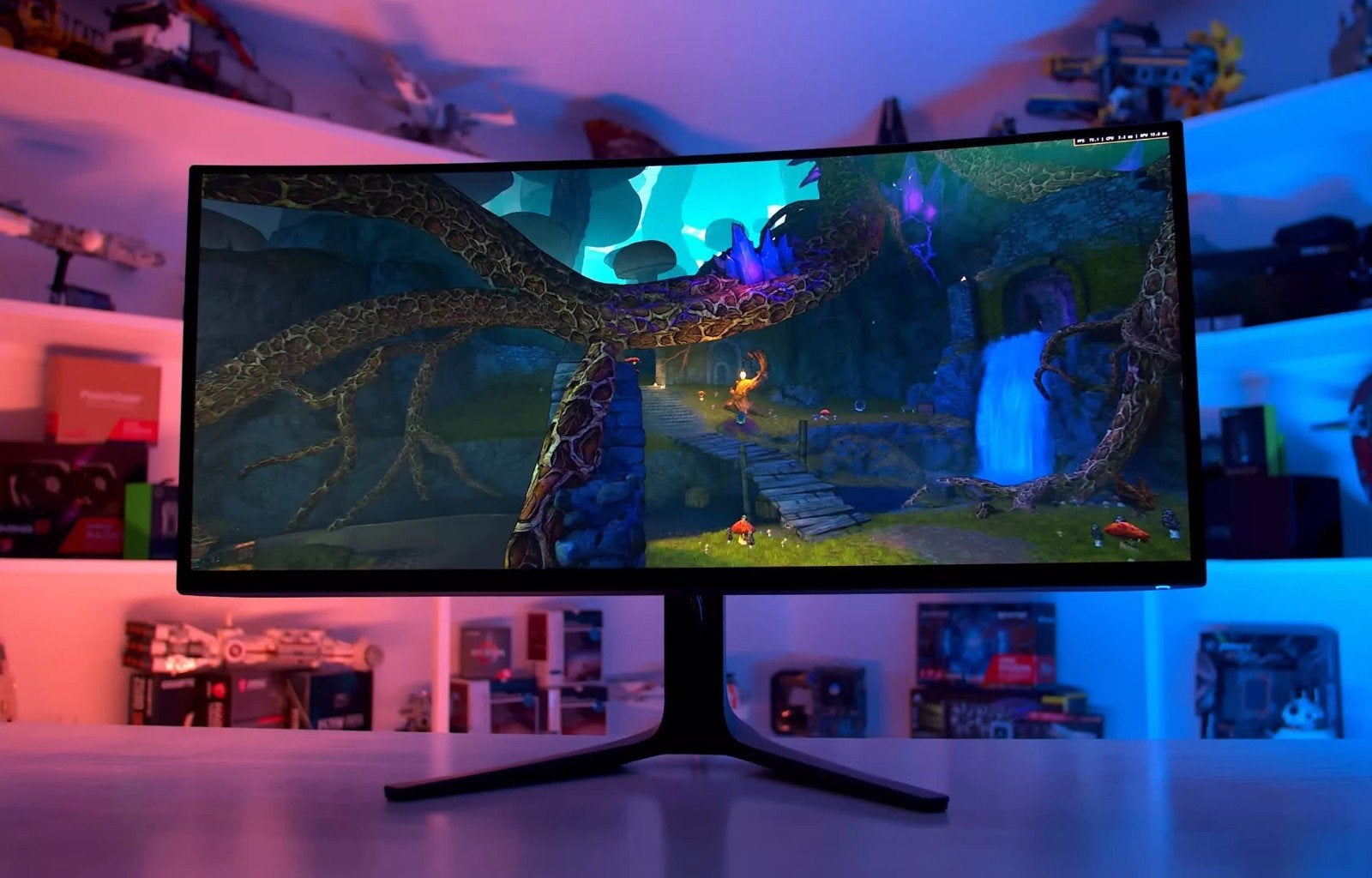 Alienware AW3423DWF QD-OLED Gaming -  ZGAN!, Computers en Software, Monitoren, Gaming, In hoogte verstelbaar, Alienware, Zo goed als nieuw