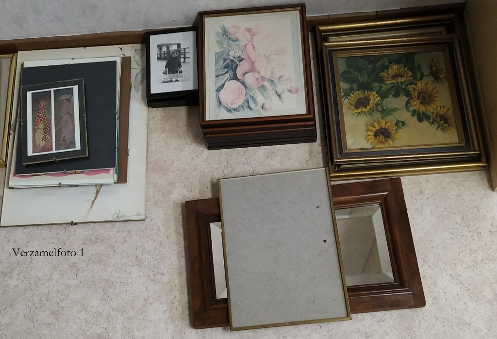 Te Koop: Diverse foto / schilderij lijsten, nummers 1 - 7., Met glas, Overige typen, Ophalen of Verzenden, Zo goed als nieuw