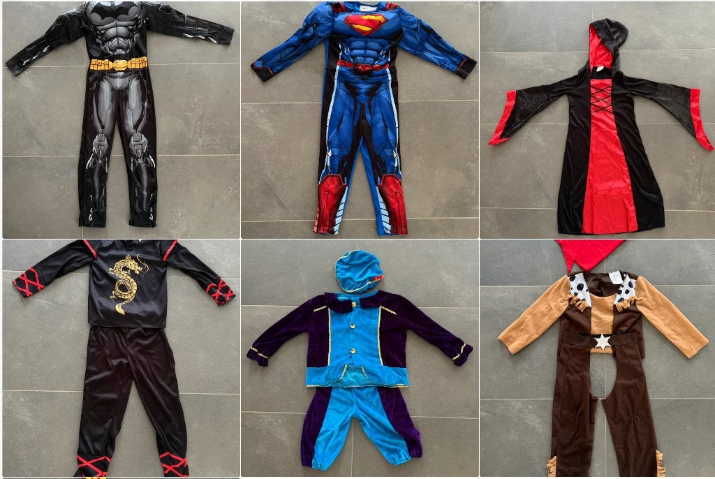 Verkleedkleren kind 4-10 jaar, Ophalen of Verzenden, Zo goed als nieuw, 110 t/m 116, Jongen of Meisje