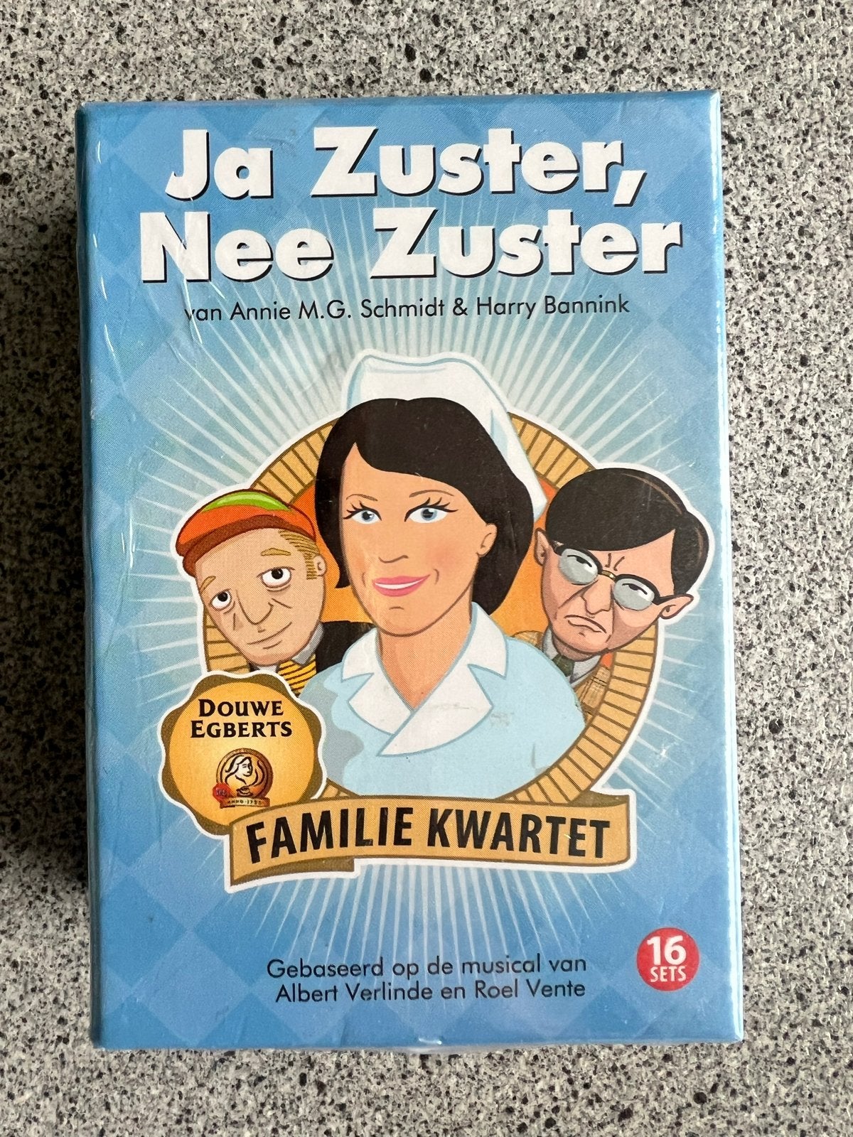 Ja Zuster, Nee Zuster Familie Kwartet - Nieuw in verpakking, Drie of vier spelers, Ophalen of Verzenden, Nieuw