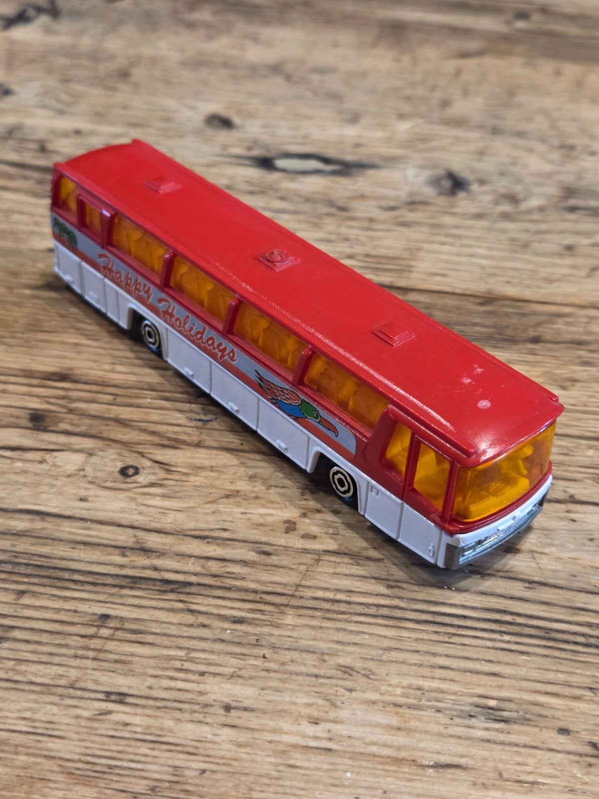 Majorette Neoplan Happy Holidays Bus - Vintage Speelgoed, Ophalen of Verzenden, Gebruikt