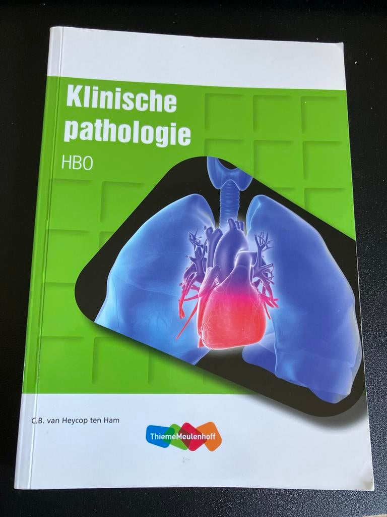 Klinische Pathologie HBO Studieboek - 3e Druk, Boeken, Ophalen of Verzenden, Beta, Gelezen, HBO