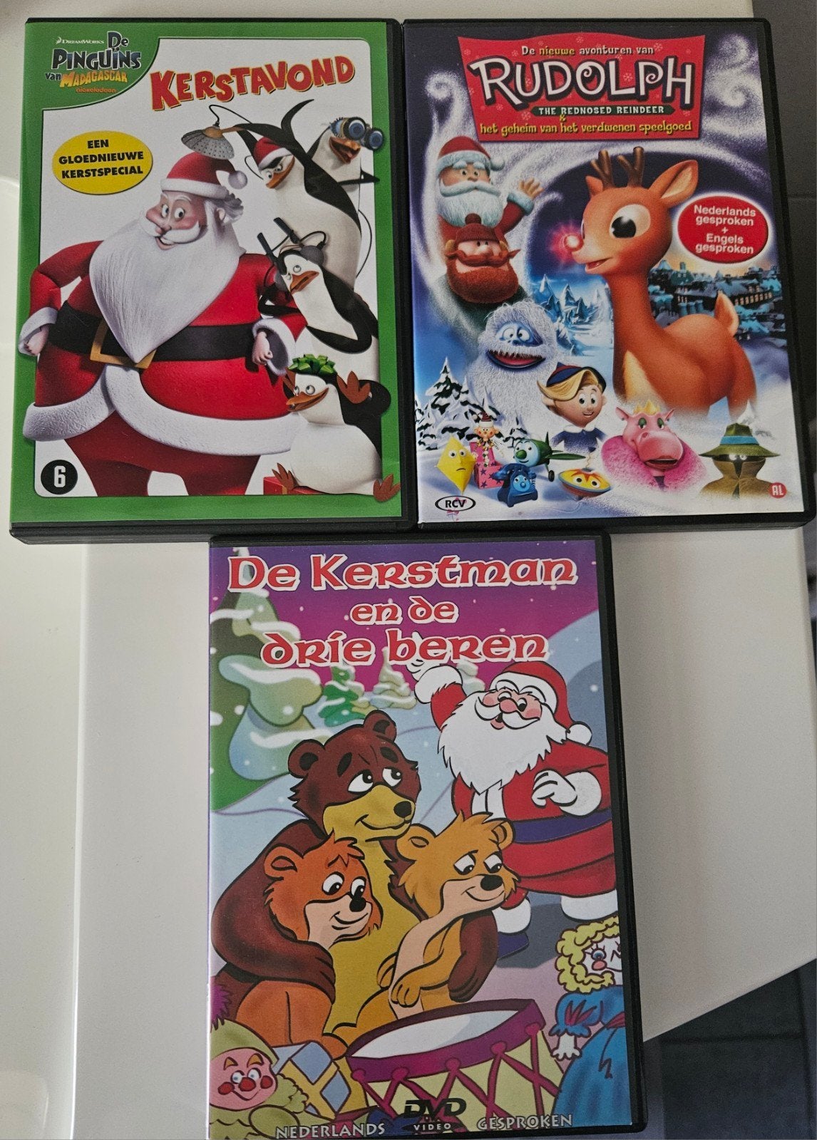 3 KERST DVD'S, Ophalen of Verzenden, Zo goed als nieuw